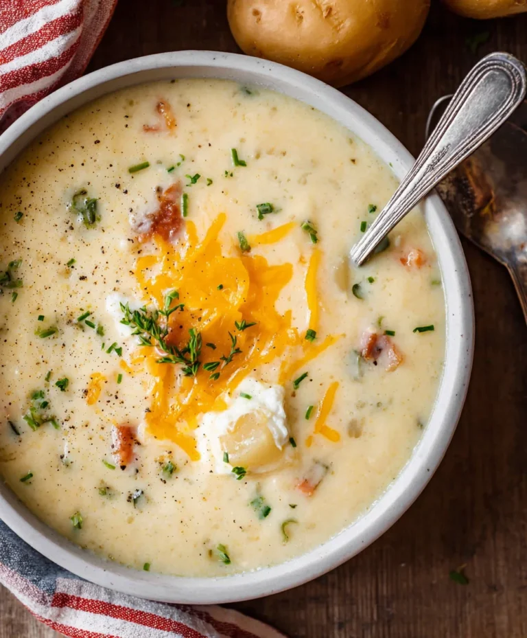 Easy Potato Soup Recipe-Comforting & Delicious