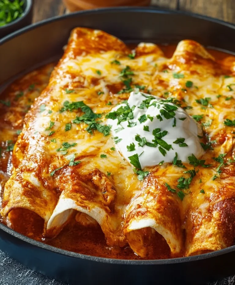 Delicious Chicken Enchiladas – Easy Weeknight Dinner