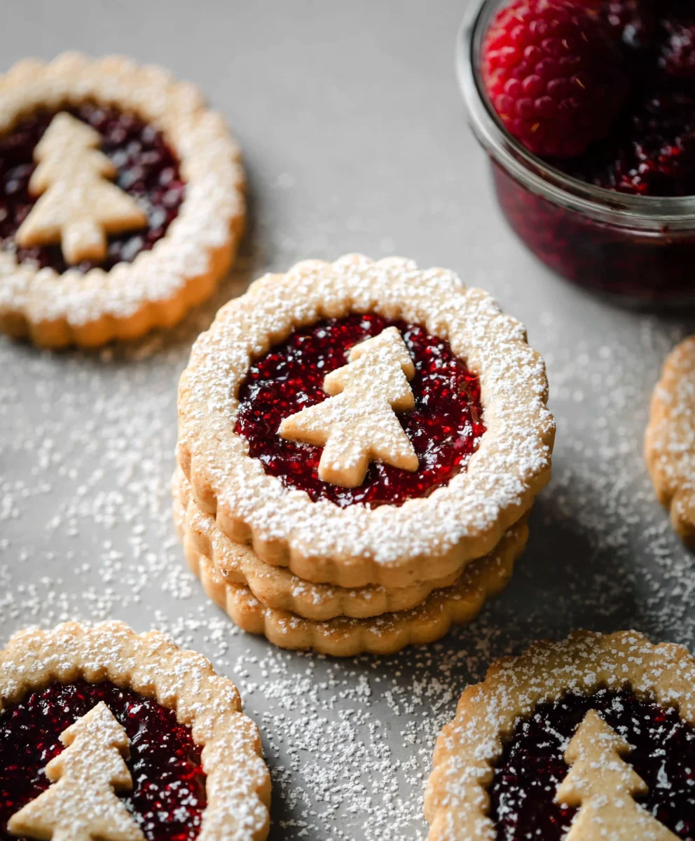 Delightful Raspberry Linzer Cookies - Easy & Delicious Recipe