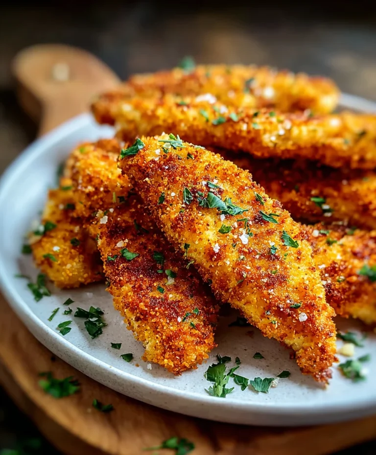 Crispy Baked Chicken Tenders- Easy & Delicious