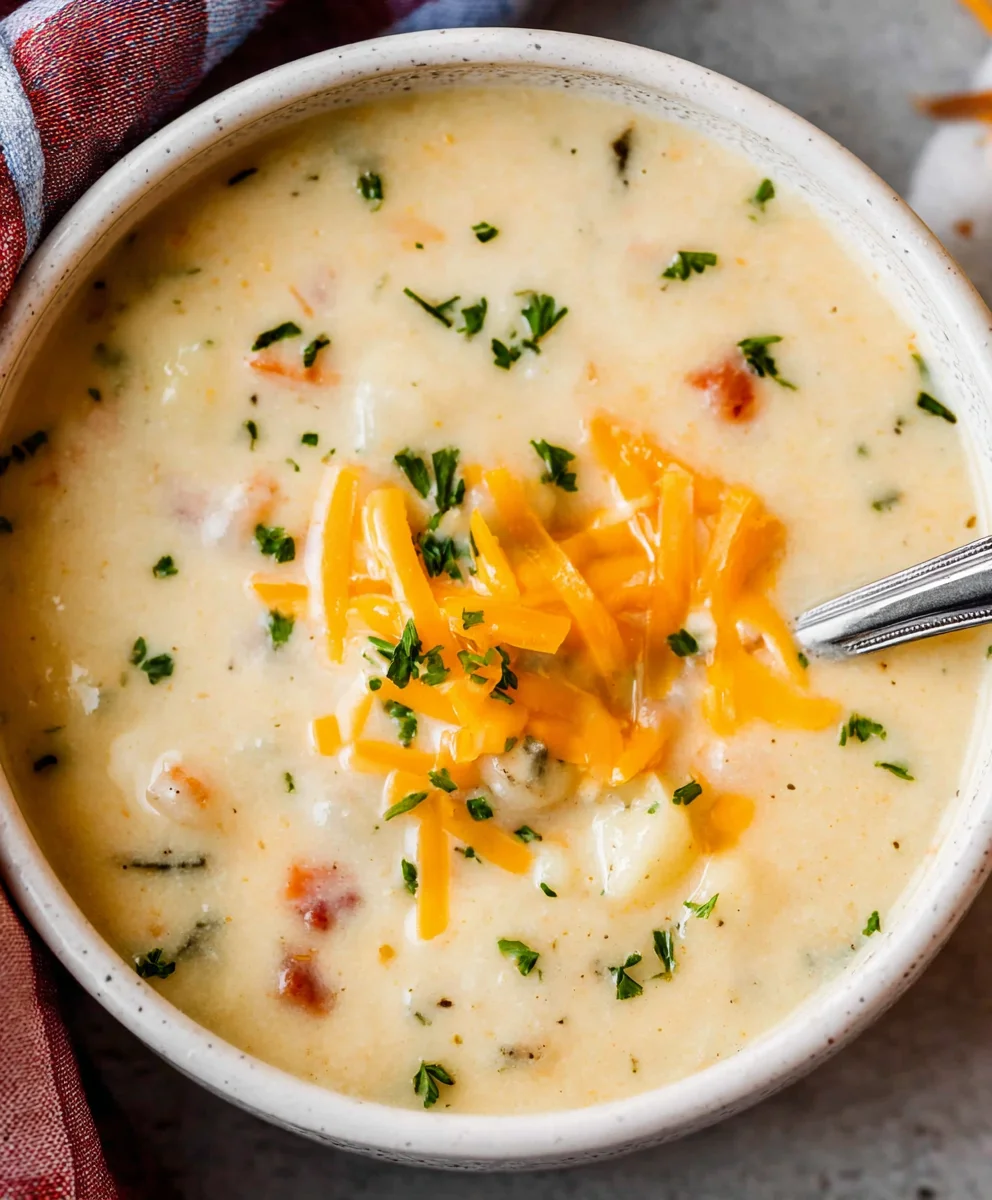 Easy Potato Soup Recipe-Comforting & Delicious