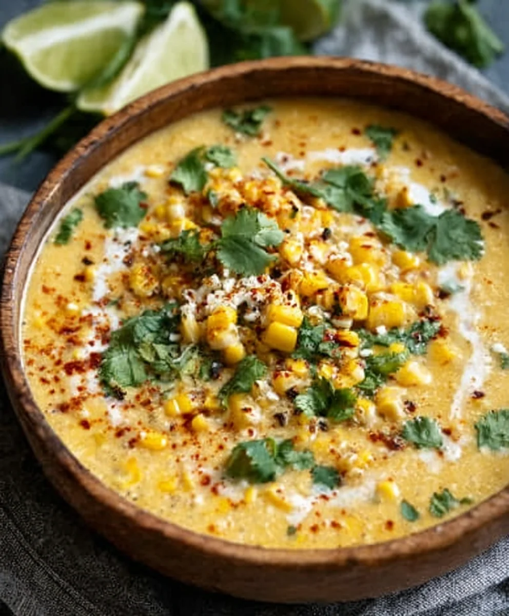 Easy Mexican Street Corn Soup Recipe - So Delicious