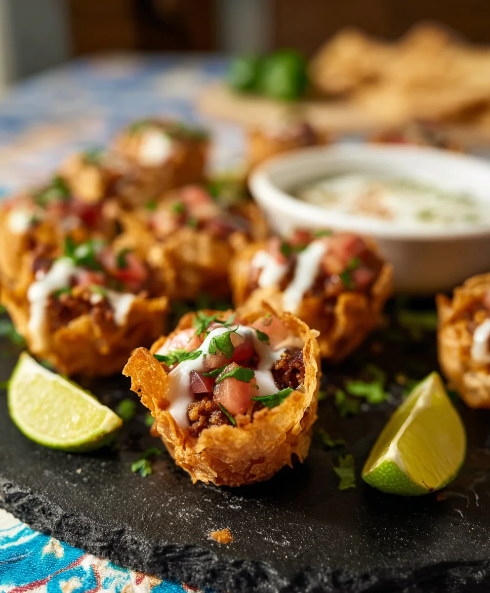 Taco Ranch Bites- Easy Beef Appetizer Recipe