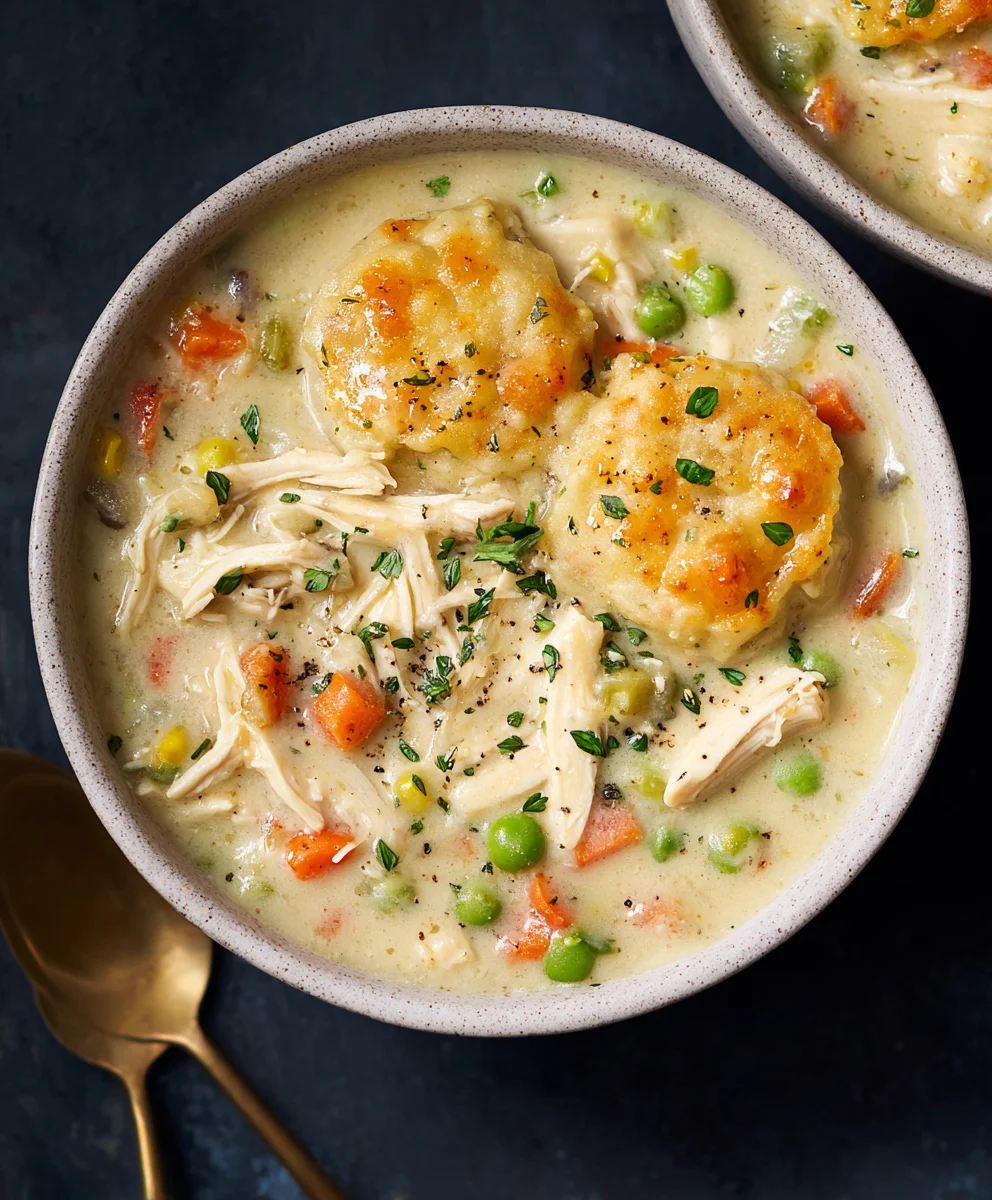 Cozy Chicken Pot Pie Soup - Comfort Food Classic