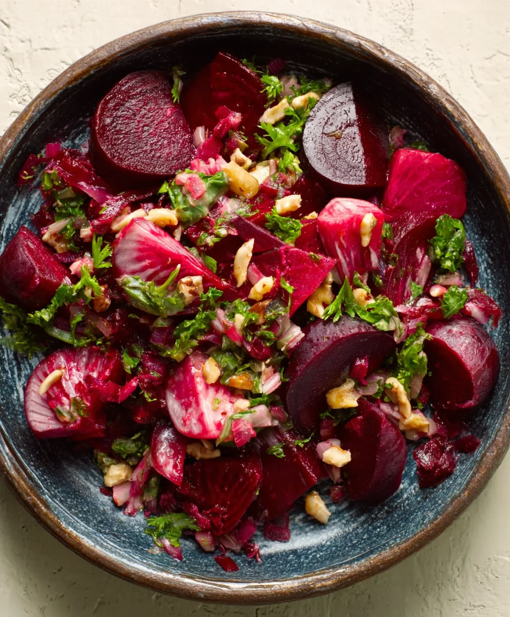 Tangy Pickled Beet Salad- Easy & Delicious Recipe