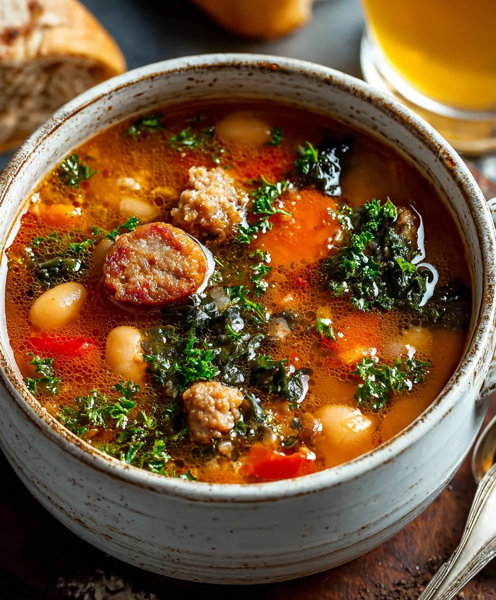 Beef Sausage Non-Non-Non-Alcoholic Alternativeic Non-Alcoholic Ale Soup - Flavorful & Easy