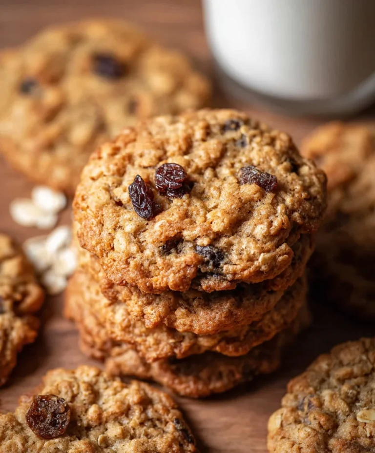 Chewy Oatmeal Raisin Cookies – Easy Bake Recipe