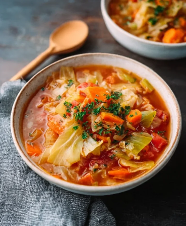 Hearty Weight Loss Cabbage Soup – Easy & Delicious