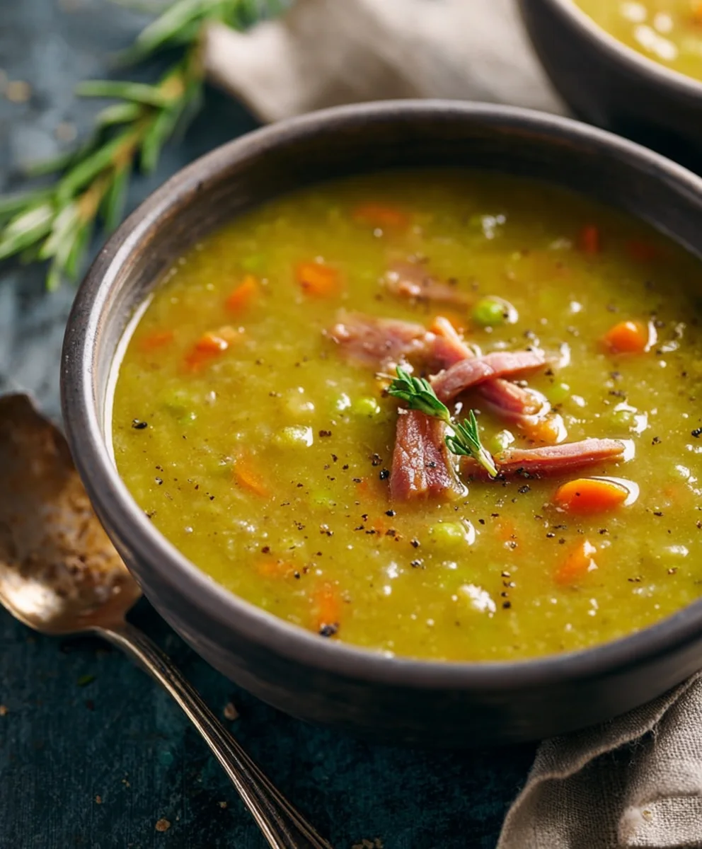 Hearty Split Pea Soup Recipe - Delicious & Easy