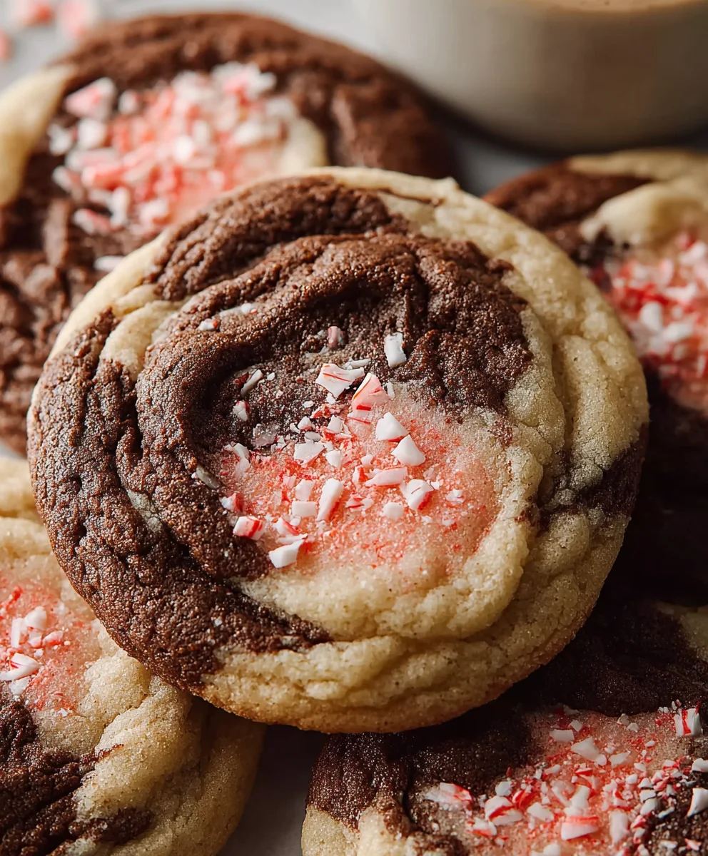 Peppermint Mocha Cookies-Festive Coffee Treat