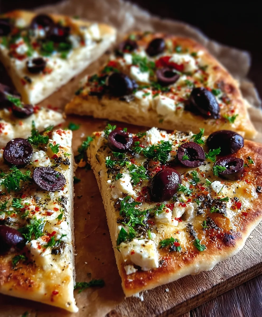 Easy Mediterranean Flatbread Recipe- Quick & Delicious