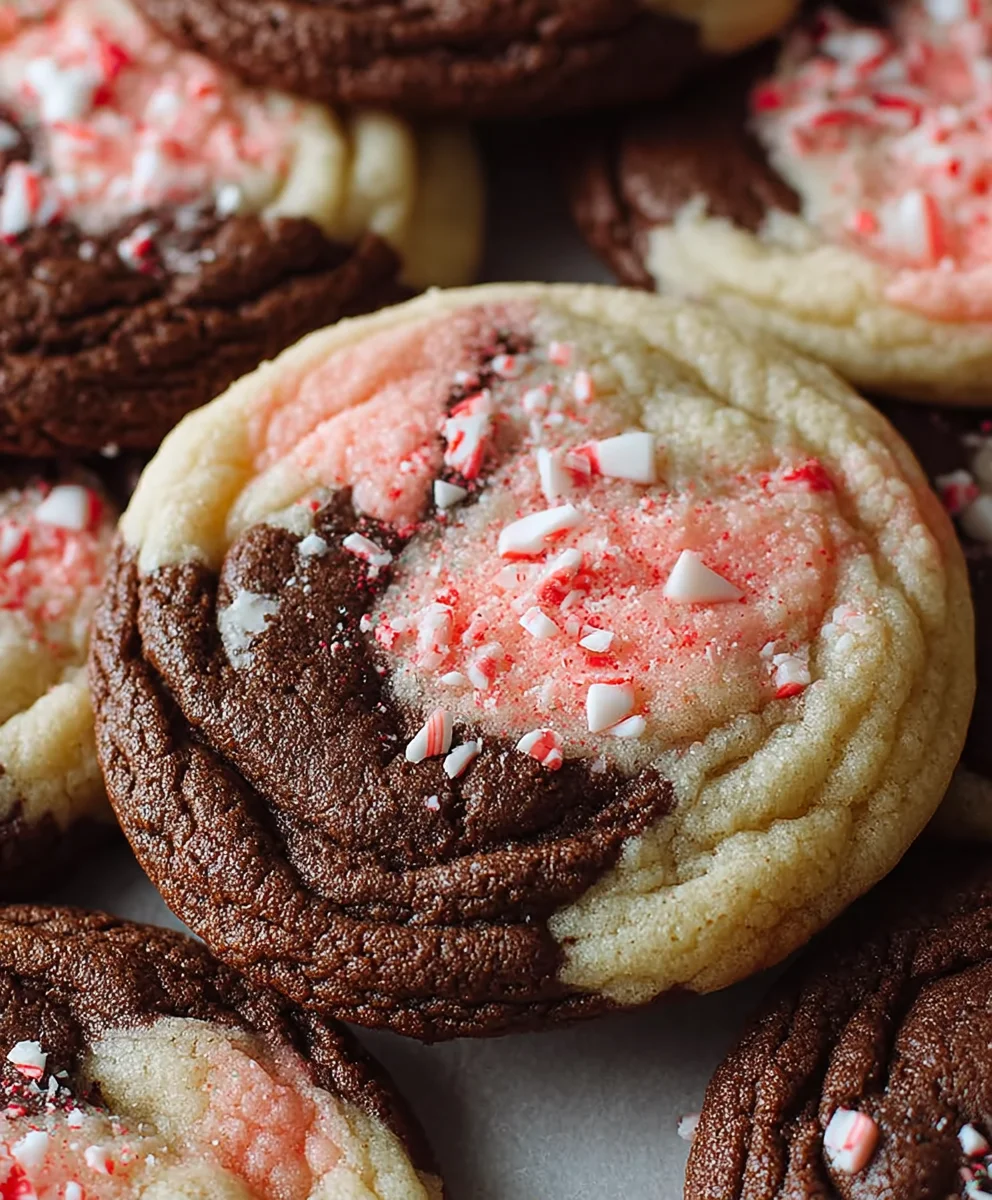 Peppermint Mocha Cookies-Festive Coffee Treat