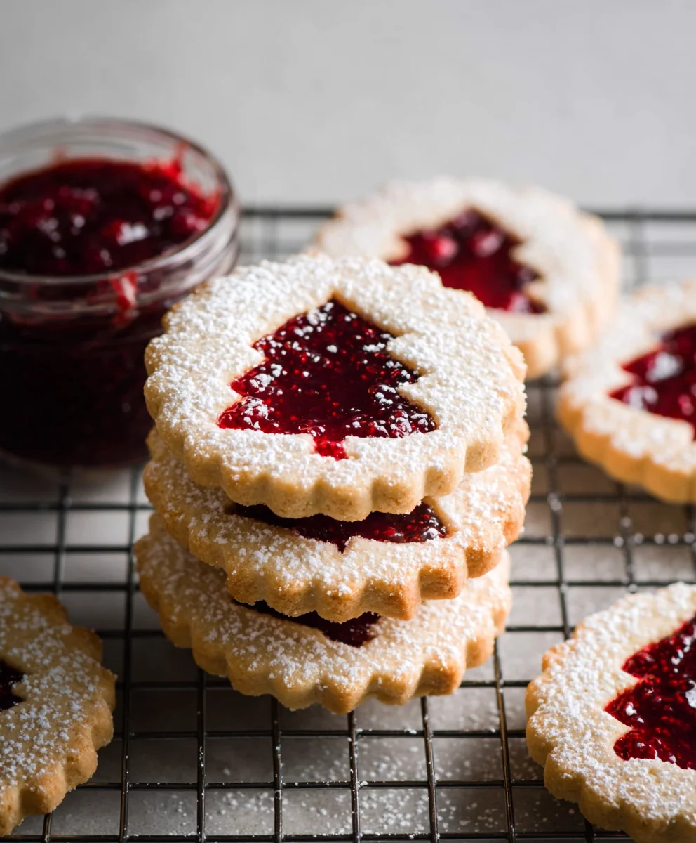 Delightful Raspberry Linzer Cookies - Easy & Delicious Recipe