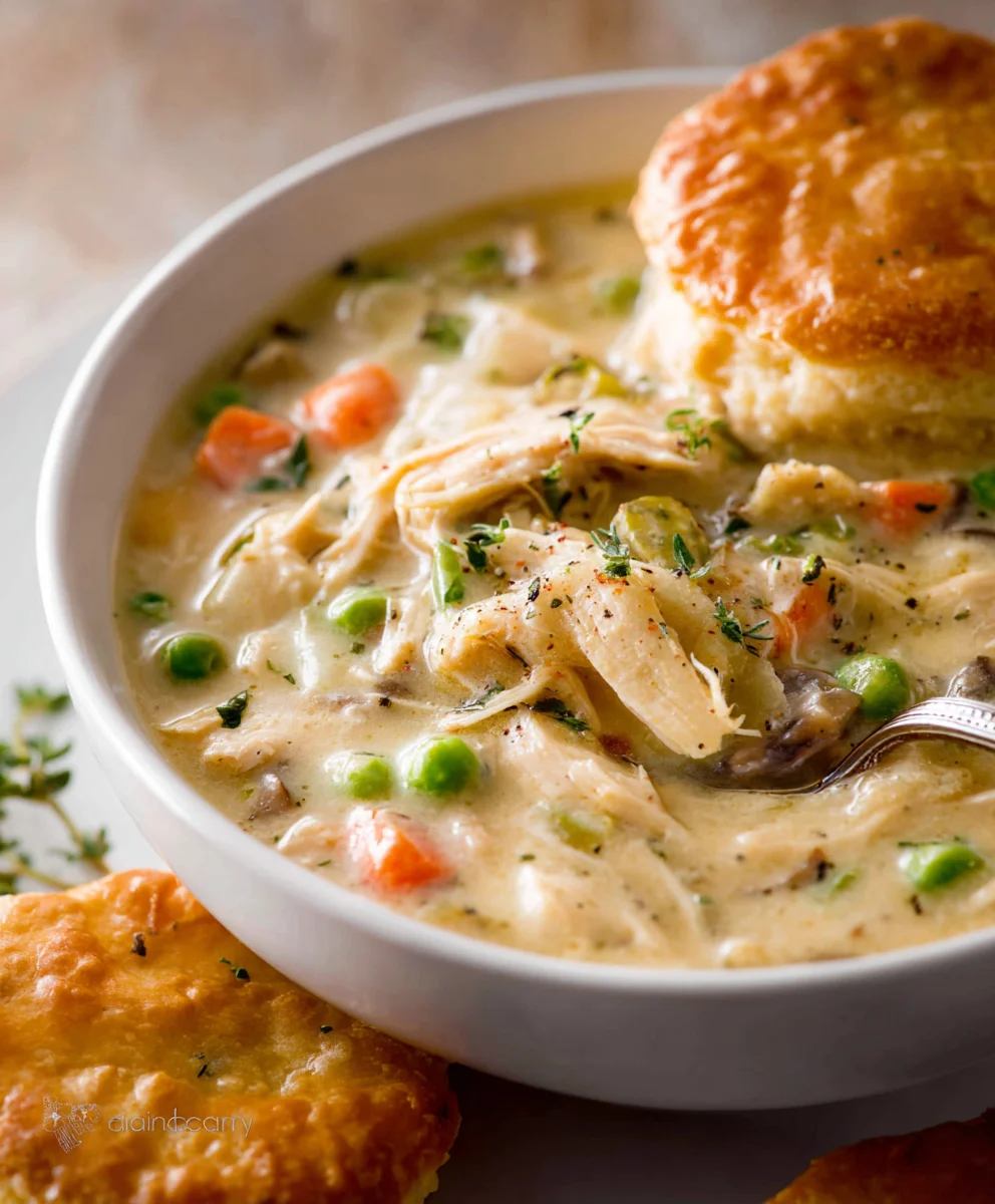Easy Chicken Pot Pie Soup - Comfort Food Made Simple
