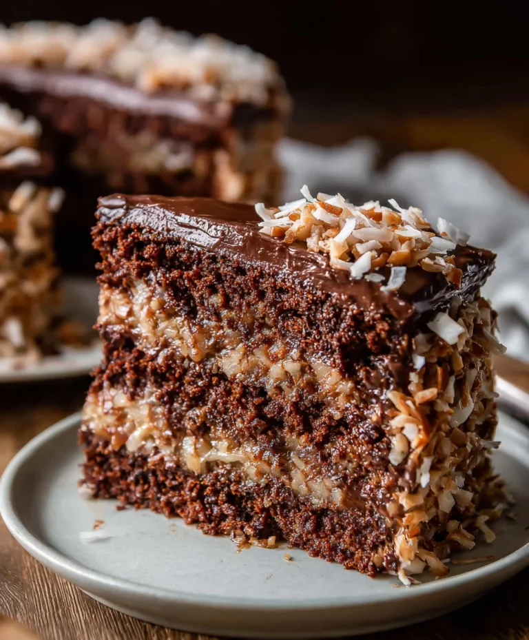 Authentic German Chocolate Cake Recipe-Rich Decadent Dessert