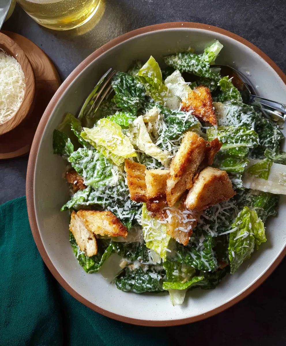 Best Vegetarian Caesar Salad- Easy & Delicious Recipe