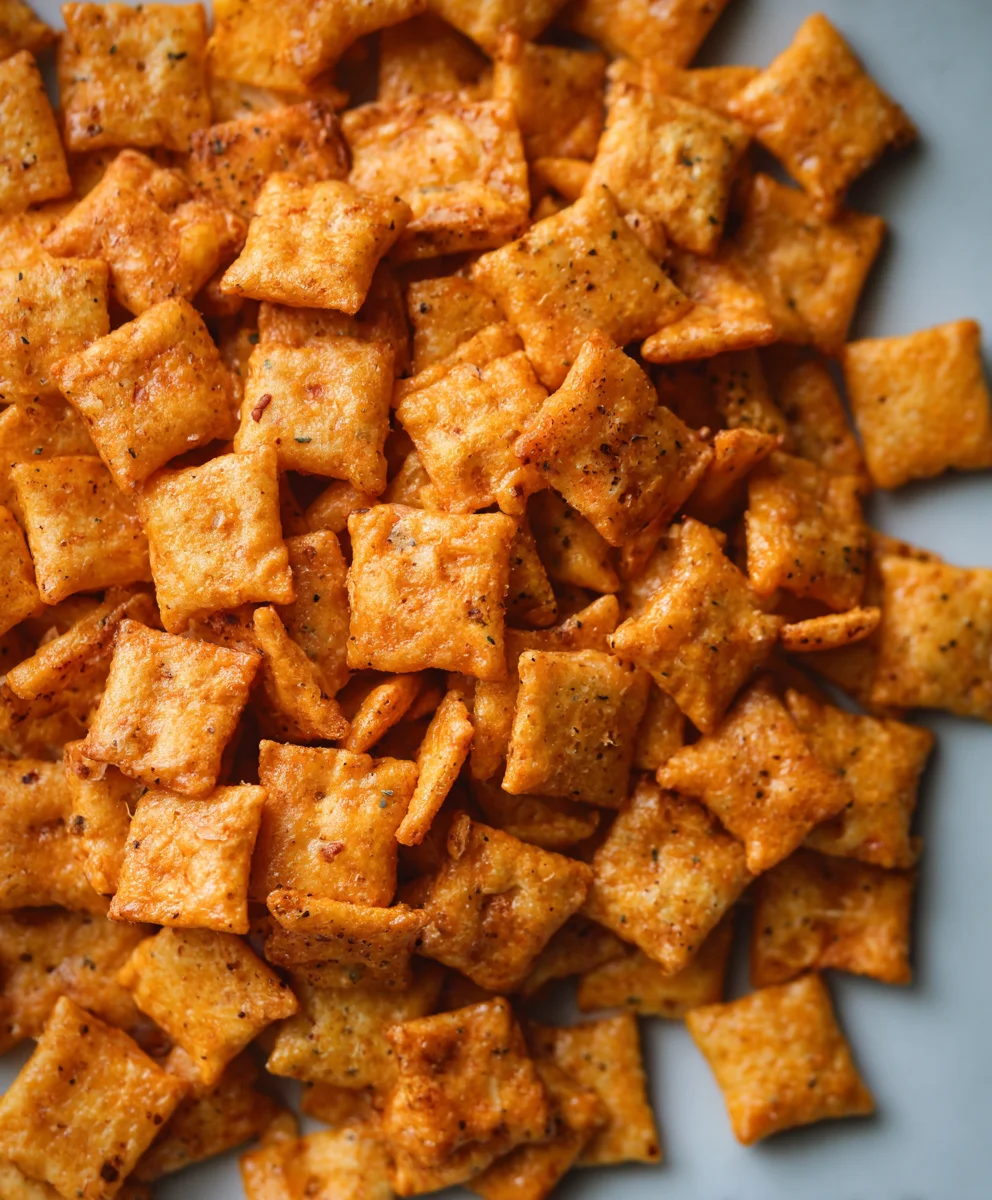 Sourdough Cheez-Its - Crispy Homemade Crackers