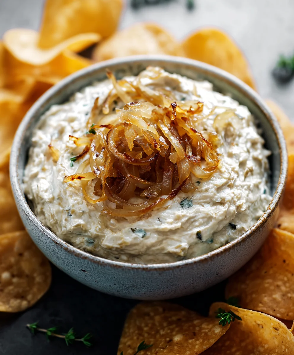 Gordon Ramsay Caramelized Onion Dip - Delicious & Easy