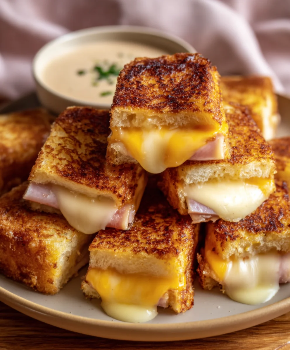 Hawaiian Roll Grilled Cheese-Sweet & Savory Bliss