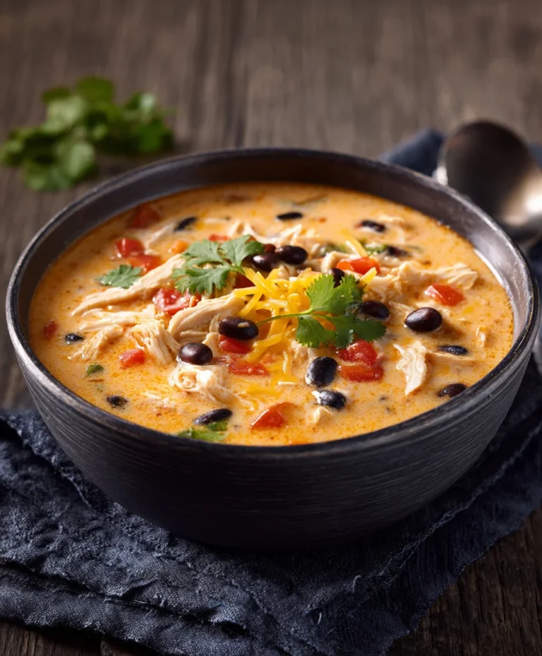 Creamy Chicken Enchilada Soup Recipe-Easy Comfort Food