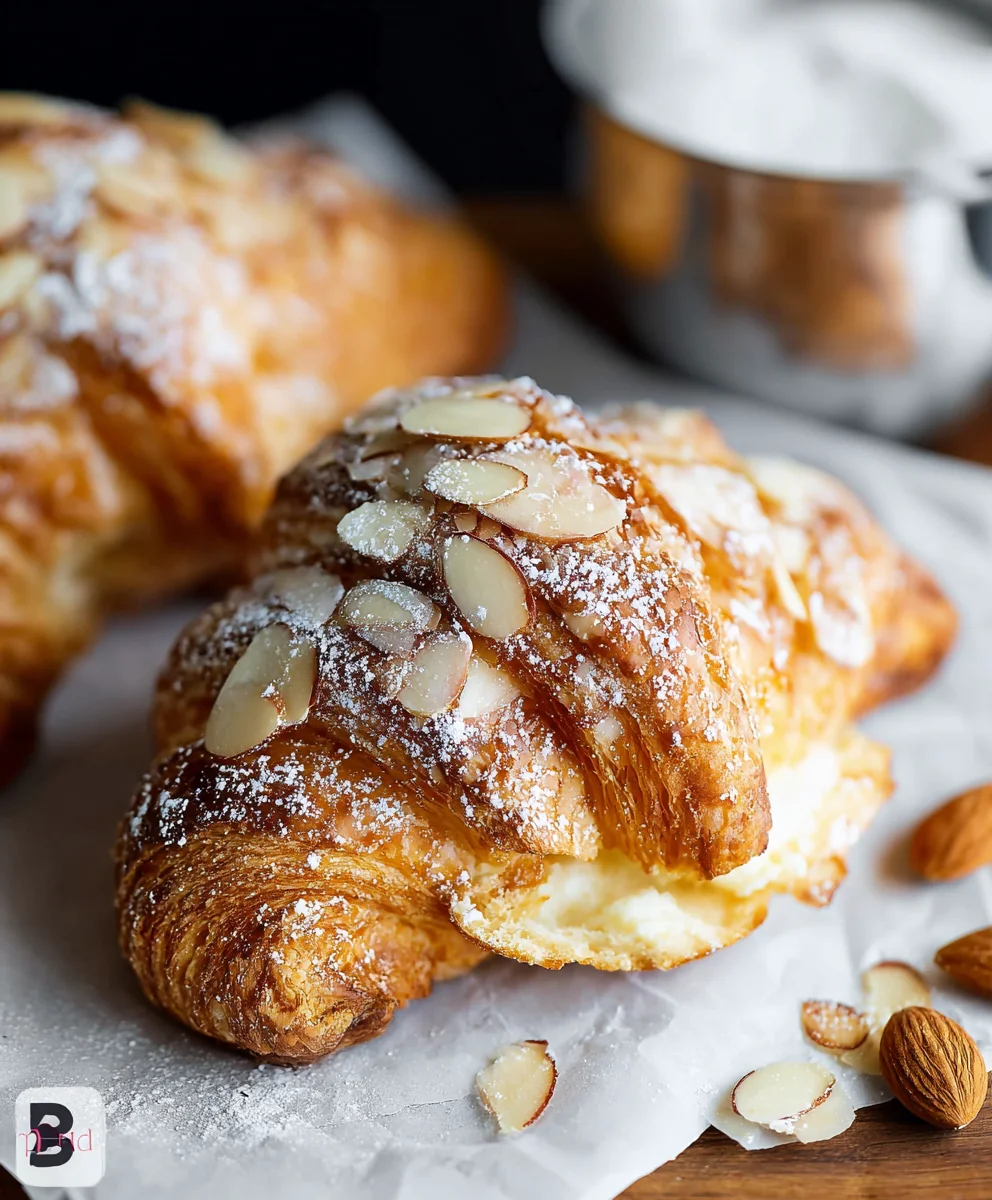 Almond Cream Croissants - Delicious French Pastry Recipe
