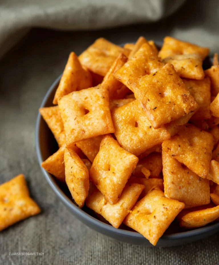 Homemade Gluten Free Cheez Its – Easy Snack Recipe