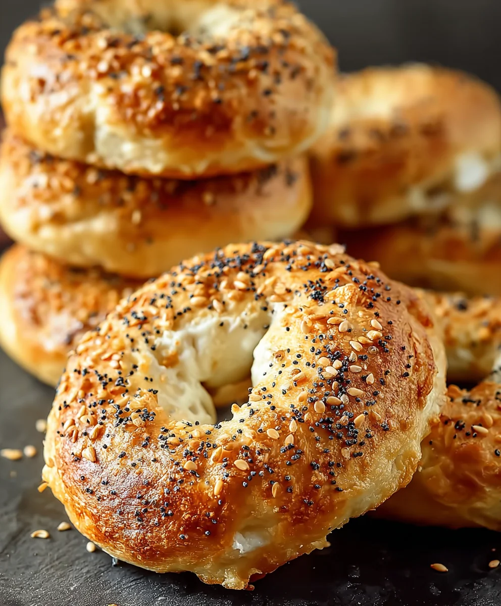 Greek Yogurt Bagels-High-Protein Twist