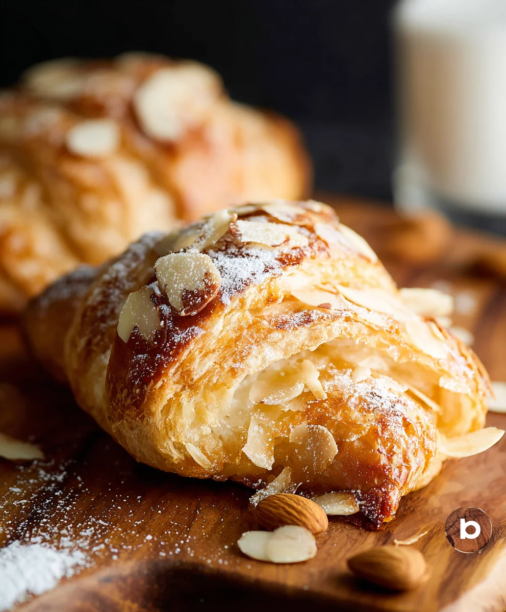 Almond Cream Croissants - Delicious French Pastry Recipe