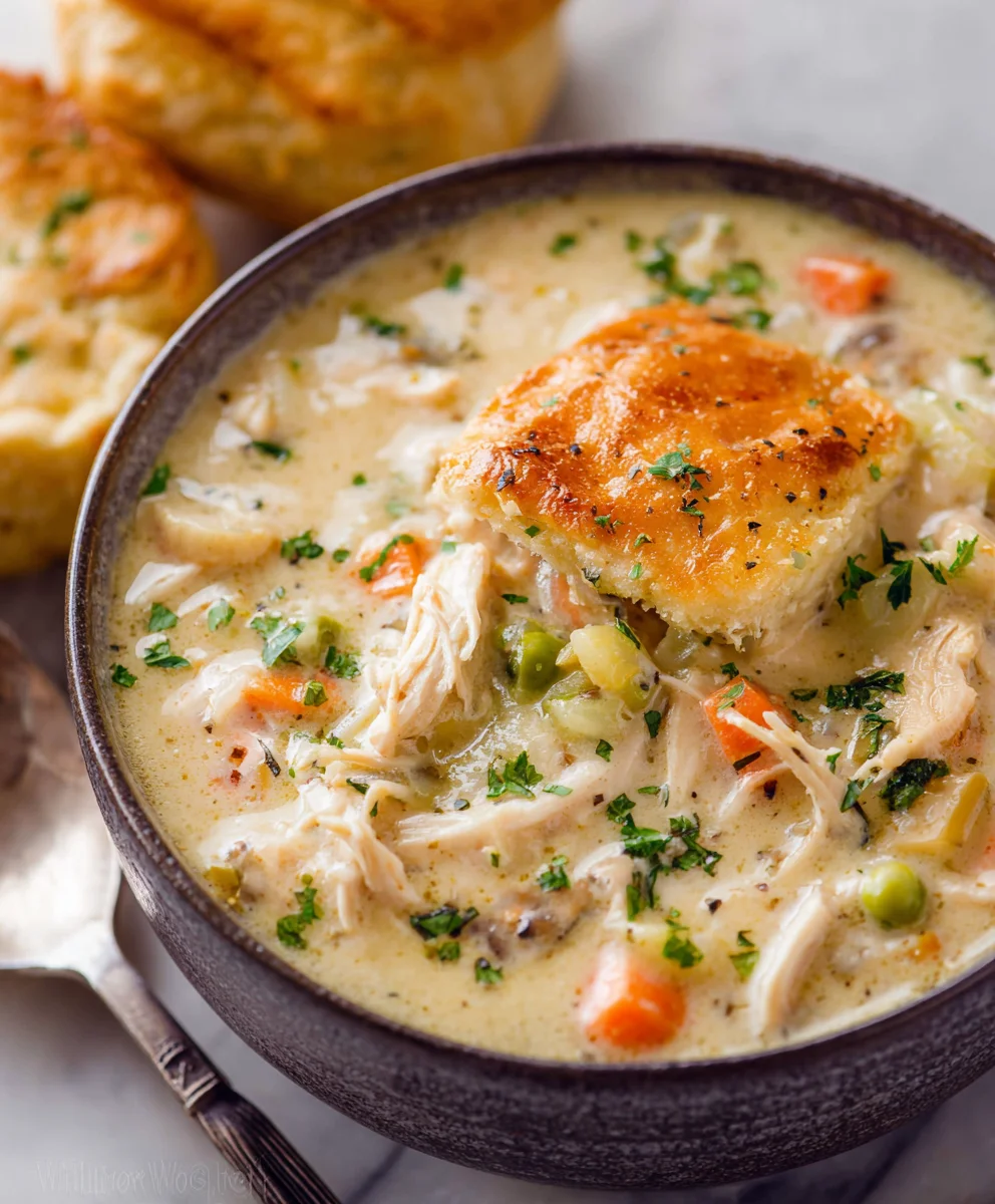Easy Chicken Pot Pie Soup - Comfort Food Made Simple
