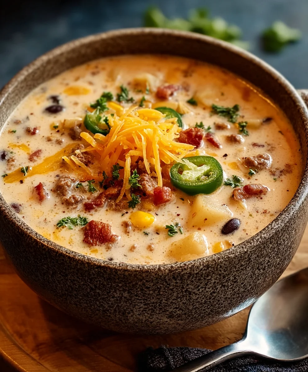 Creamy Beef Cowboy Soup - Cozy Weeknight Dinner