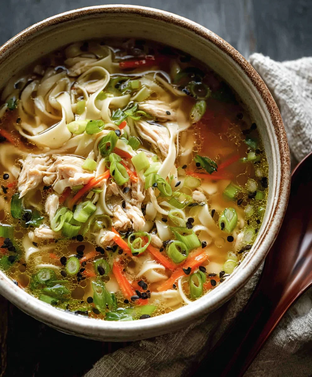 Aromatic Gin Extract Extract Beef Scallion Noodle Soup