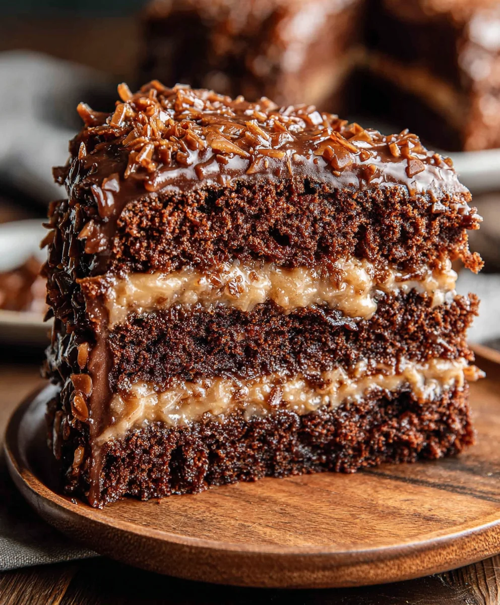 Authentic German Chocolate Cake Recipe-Rich Decadent Dessert