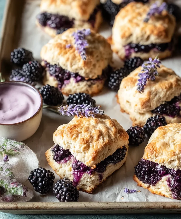 Blackberry Lavender Scones – Delicious Summer Treat