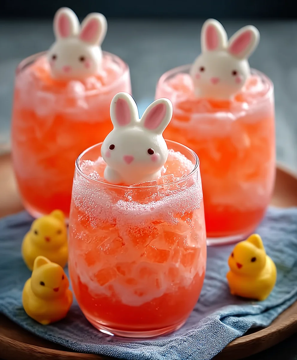 Easter Bunny Punch - Refreshing Non-Non-Non-Alcoholic Alternativeic Party Drink