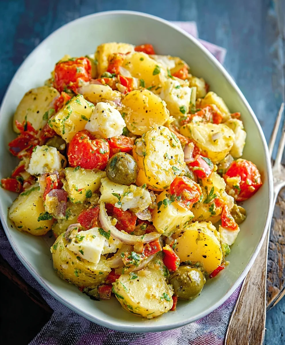 Zesty Italian Potato Salad - Easy & Delicious Recipe