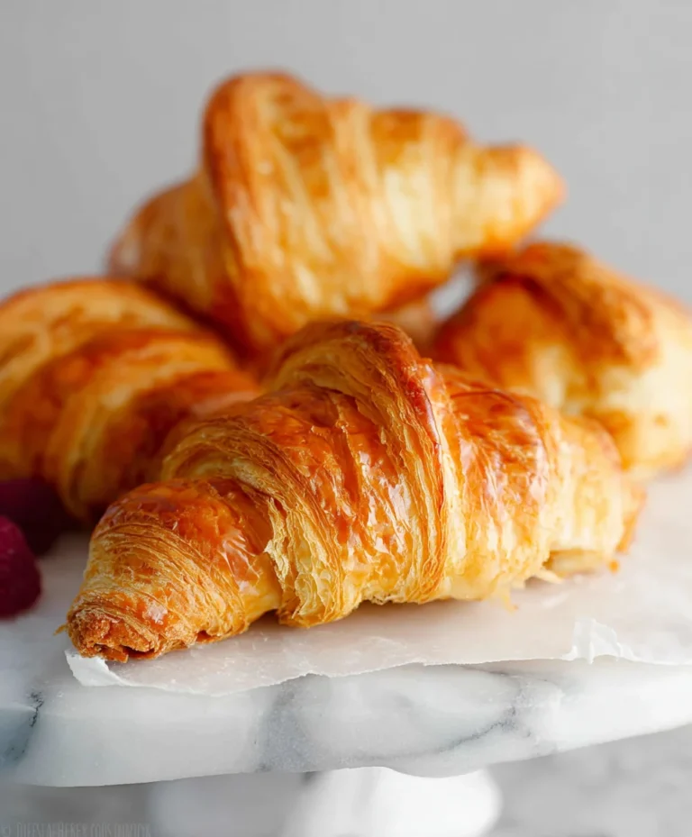 Flaky Homemade Croissants- Easy Step-by-Step Recipe