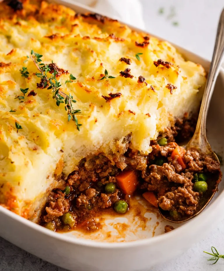 Easy Beef Shepherd’s Pie Recipe – Comfort Food Classic