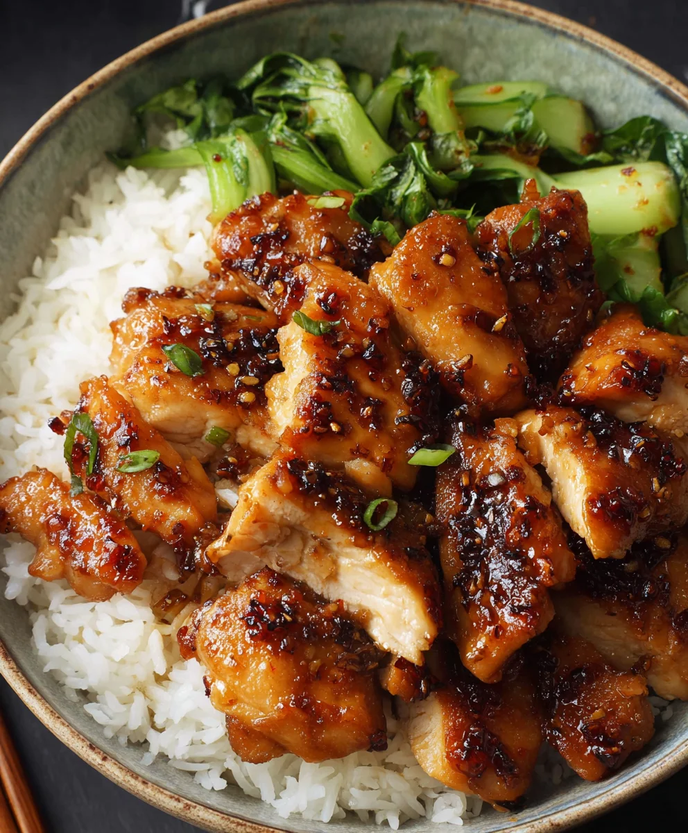 Quick Honey Garlic Chicken Easy Recipe