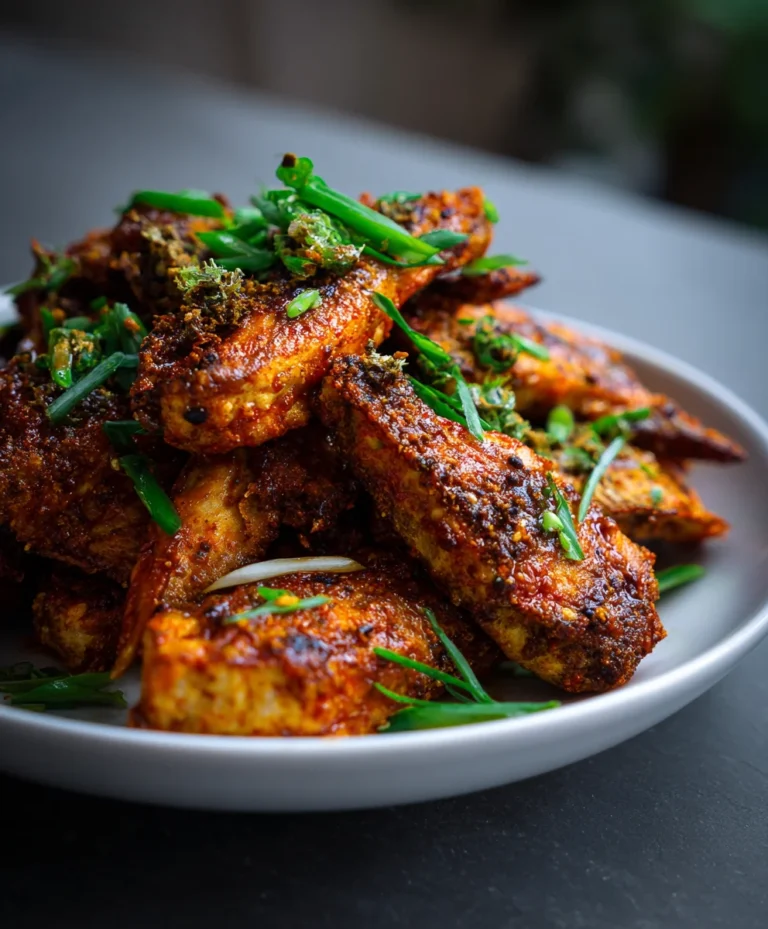 Crispy Baked Buffalo Tofu Wings Recipe