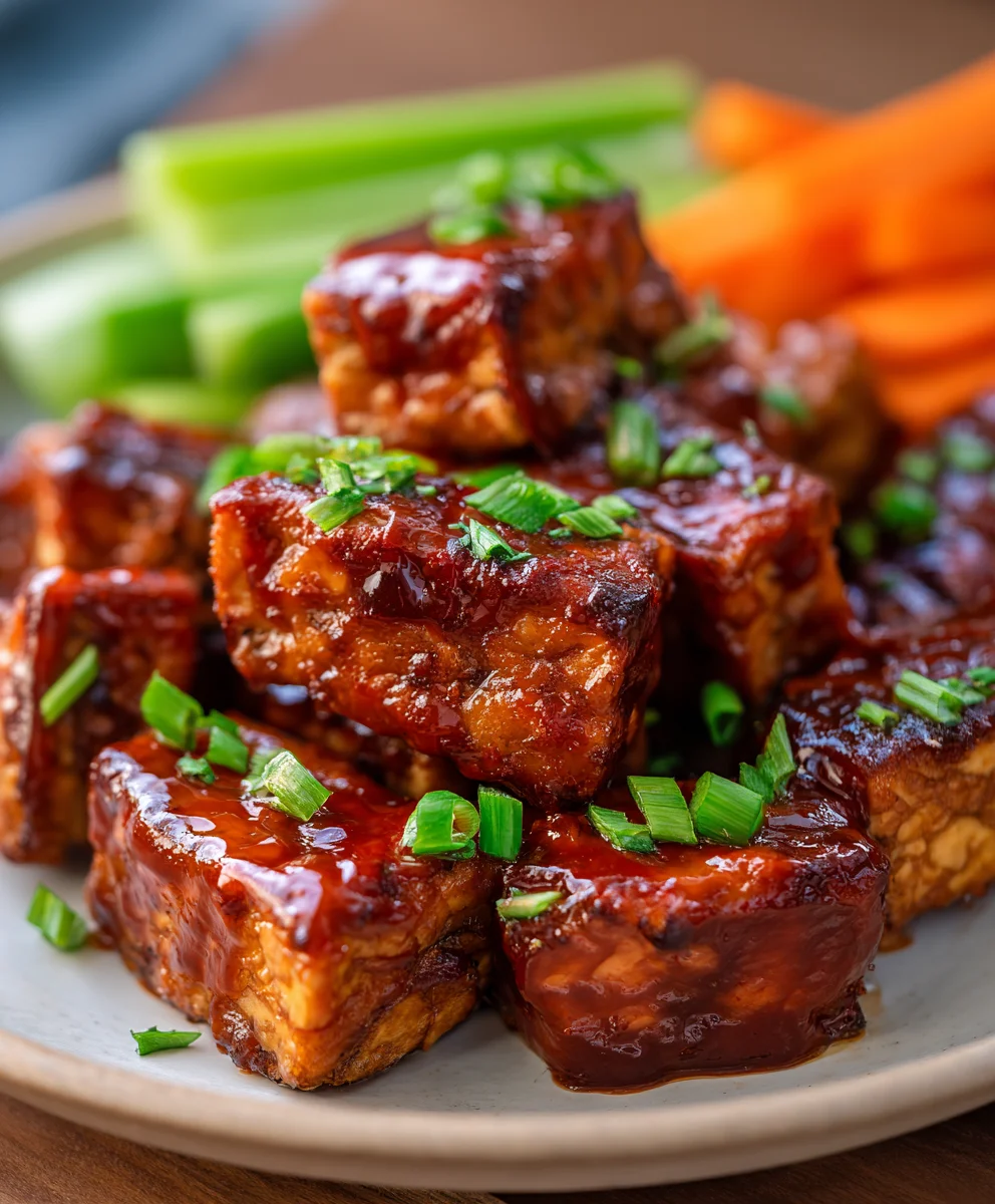 Crispy Baked Buffalo Tofu Wings Recipe