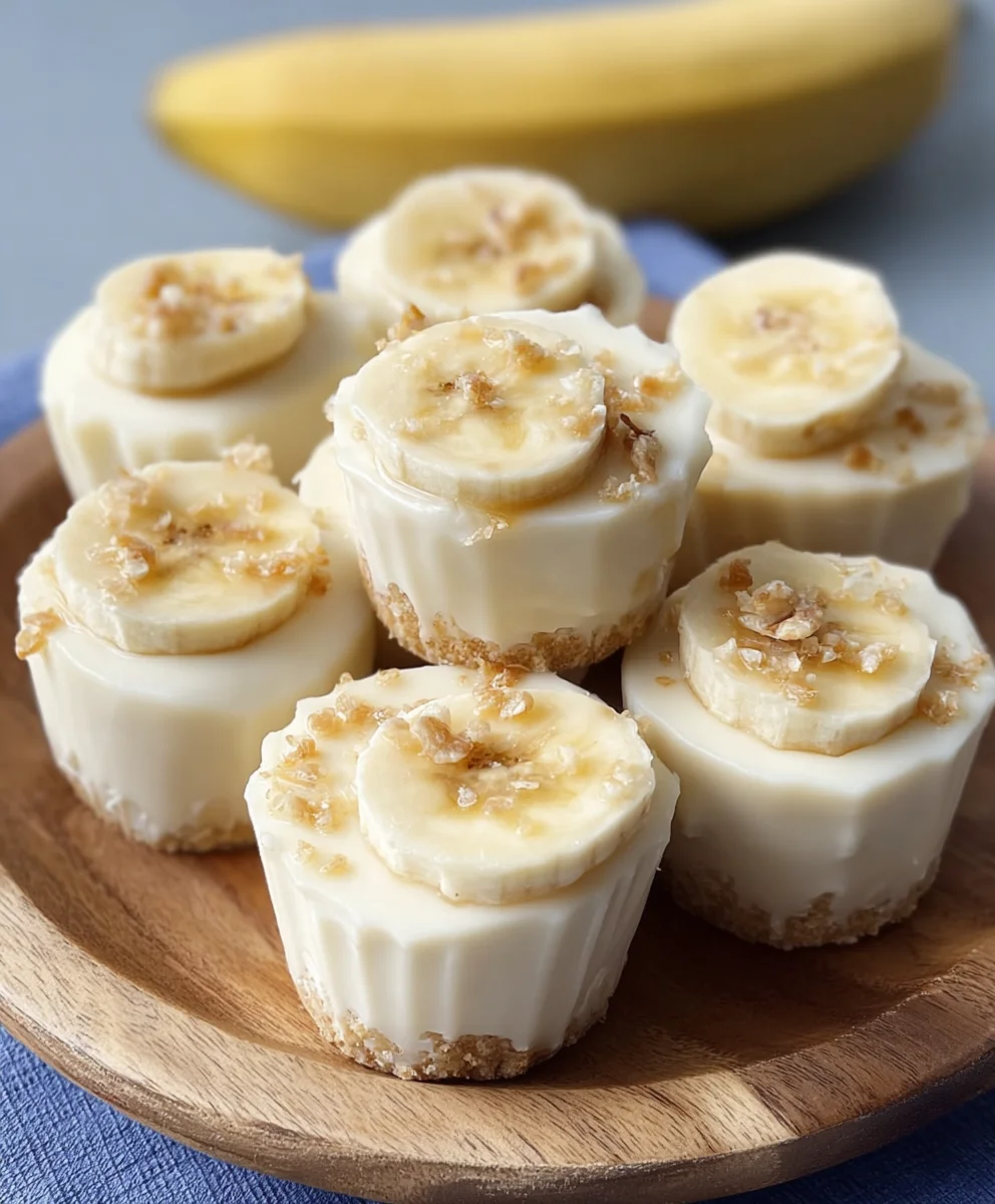 Easy Frozen Banana Yogurt Bites - Healthy Treat