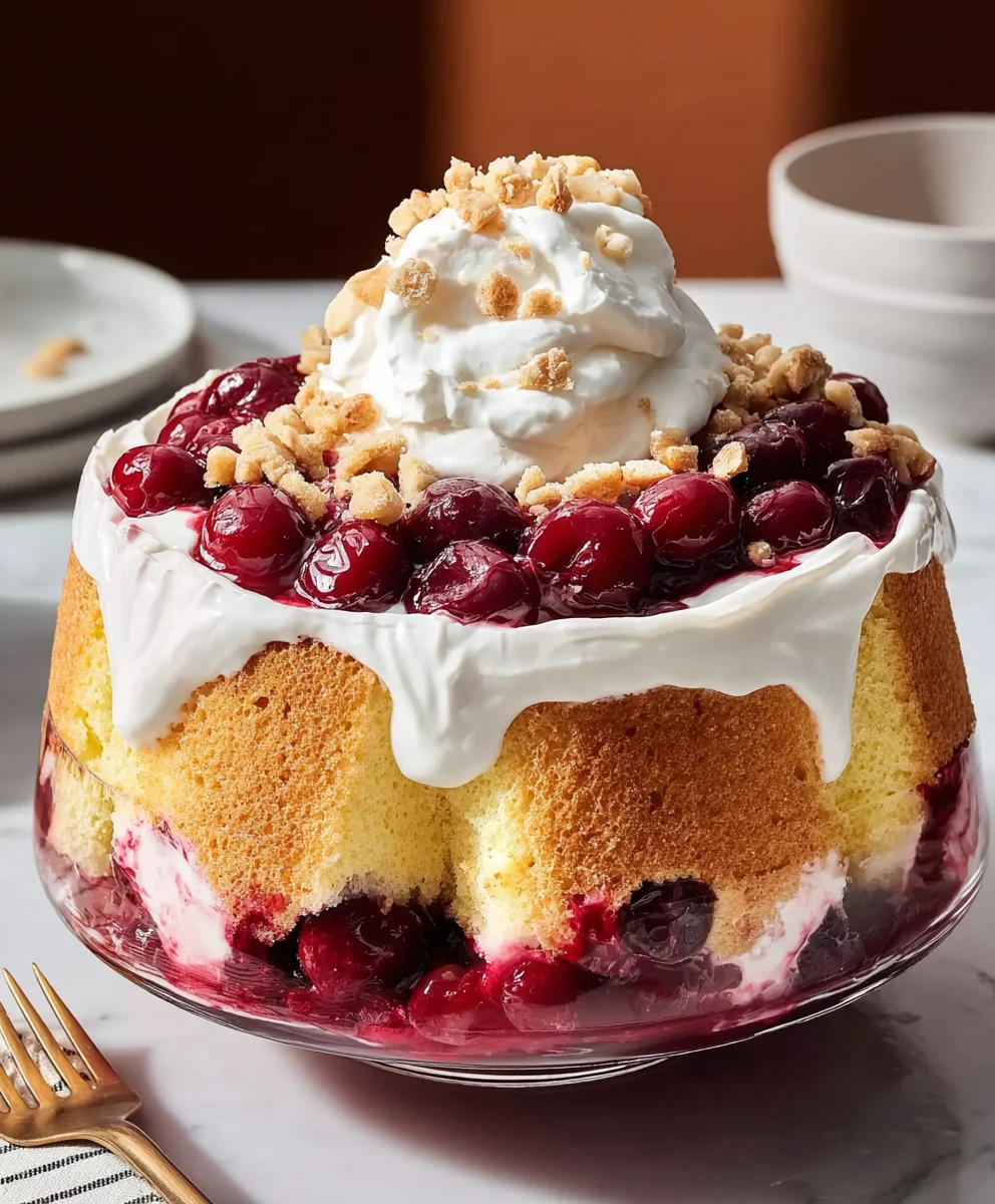 Easy Punch Bowl Cake Recipe-Party Dessert