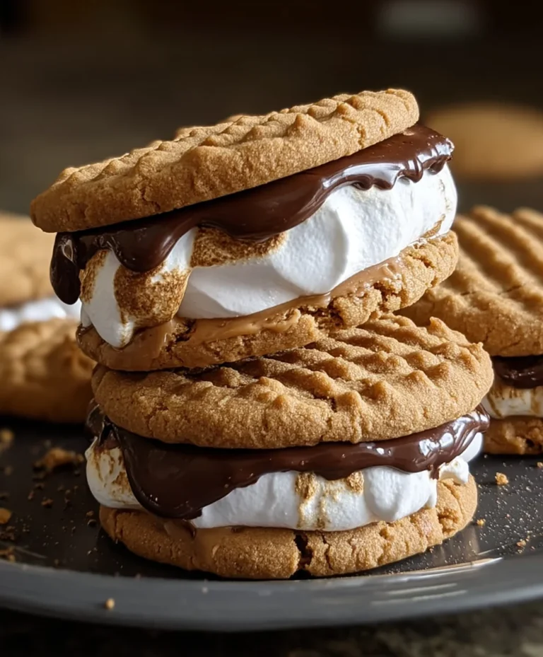 Peanut Butter Smores Sandwich Cookies-Ultimate Treat