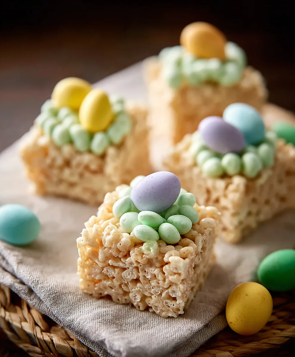 Easy Easter Rice Krispie Treats Recipe