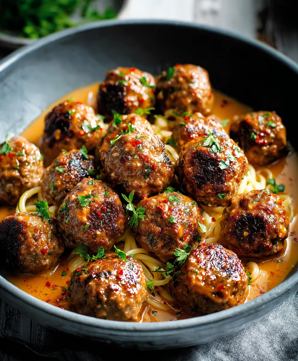 Beef and Apple Meatballs-Sweet Savory Bites
