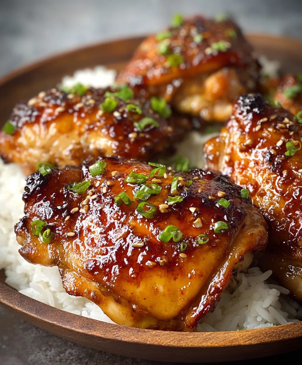 Easy Soy Garlic Chicken Thighs - Quick & Flavorful Recipe