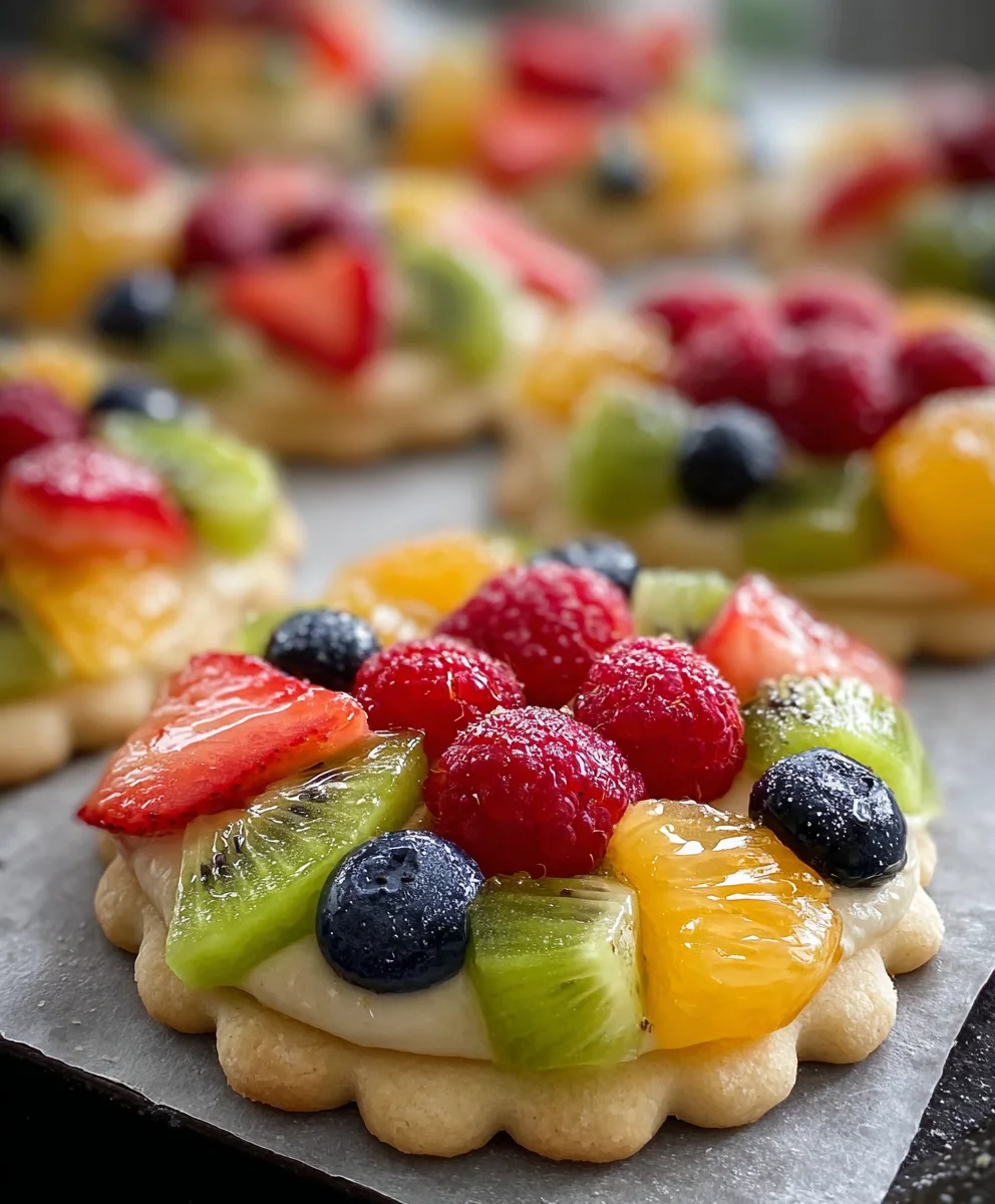 Fruity Pizza Cookie Delight-Easy Dessert Recipe