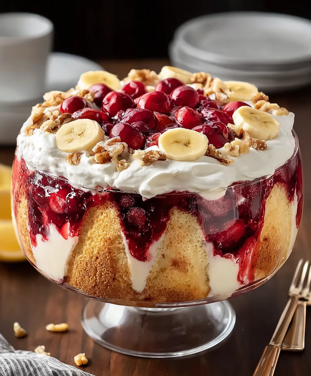 Easy Punch Bowl Cake Recipe-Party Dessert