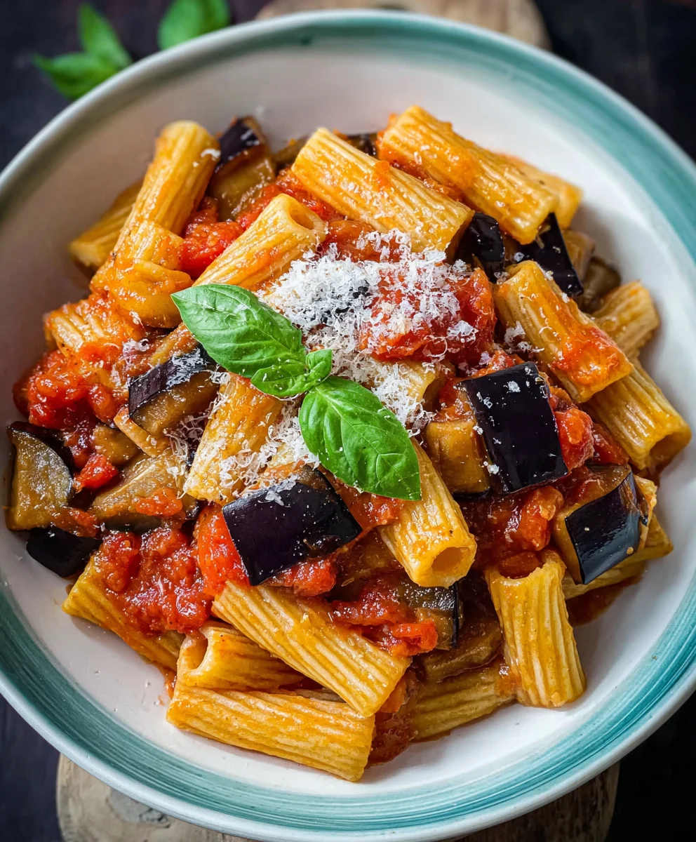 Authentic Pasta alla Norma Recipe - Sicilian Eggplant Dish