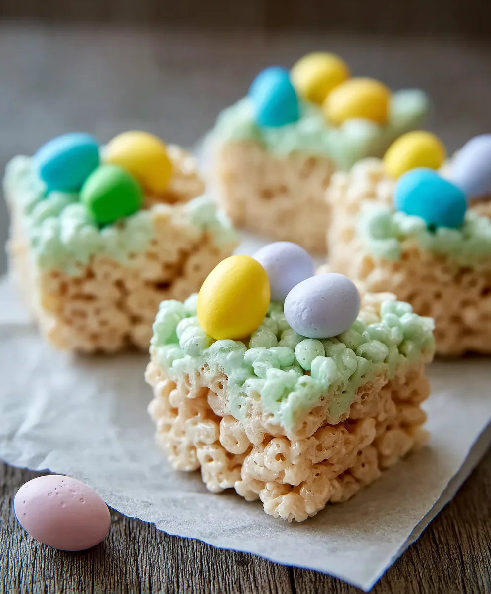 Easy Easter Rice Krispie Treats Recipe